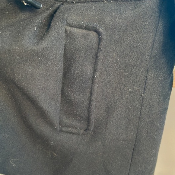 🏷5/25 Girls Large Black Lined Coat - Picture 7 of 7